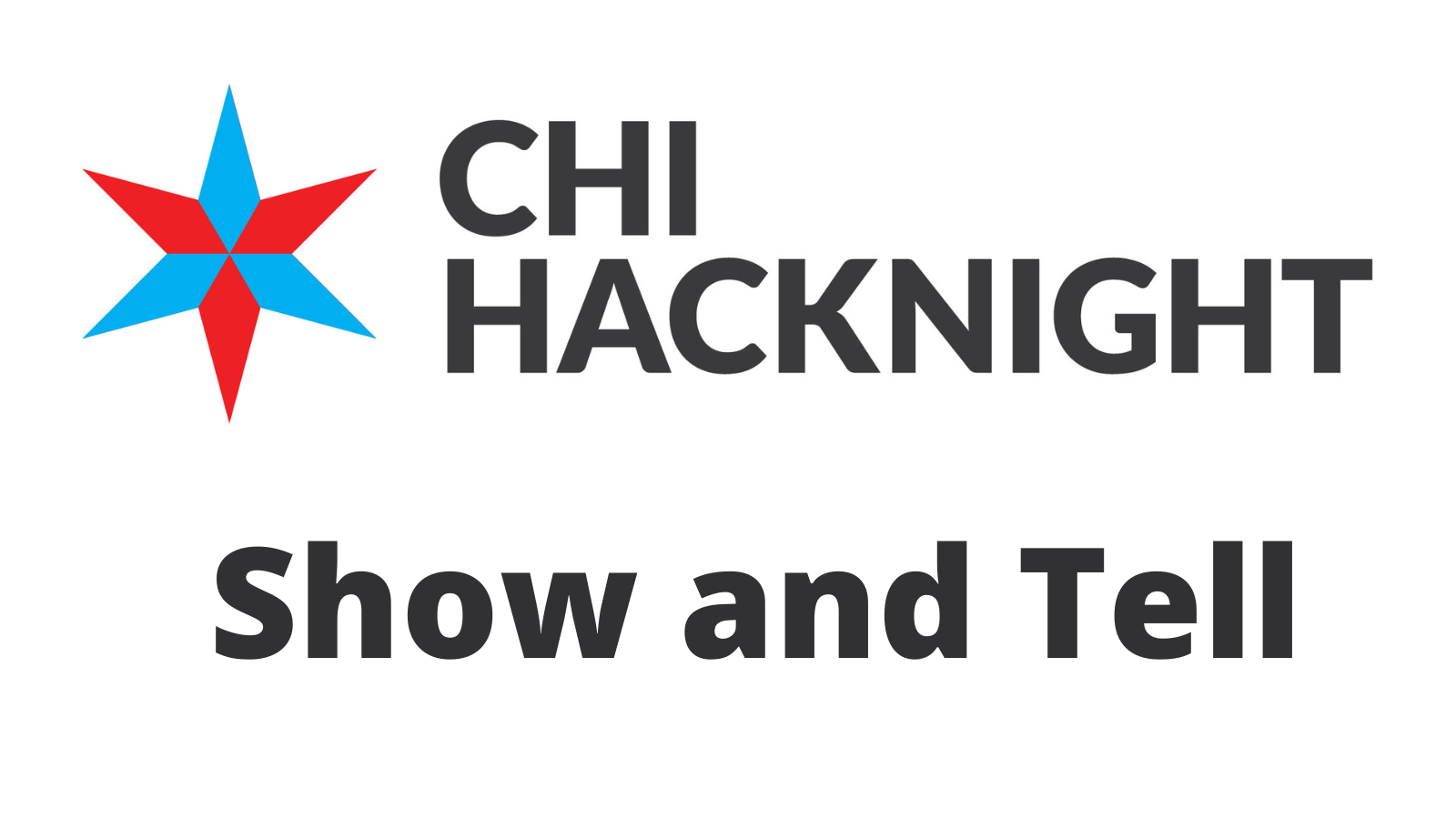 In-person and Online: Show and Tell